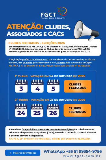 Aviso Eleições 2026 Atualizado site