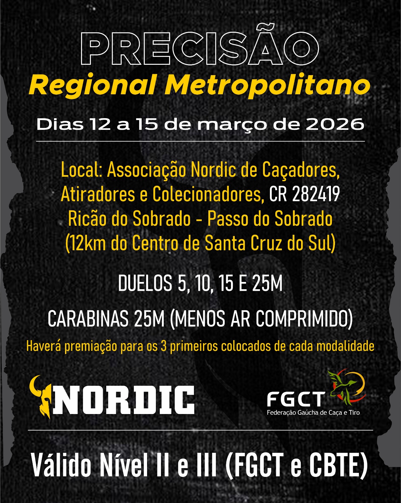 regional metropolitano tiro de precisao
