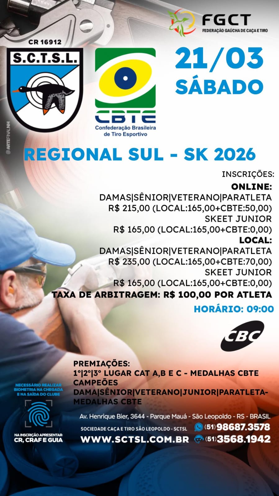 regional sul sk 2026