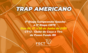 [PROVA REALIZADA] - 5ª Etapa do Campeonato Gaúcho, 5ª Etapa CBTE - 6 a 8/6