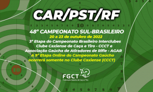 [PROVA REALIZADA] - 48º Campeonato sul-brasileiro - 20 a 23/10