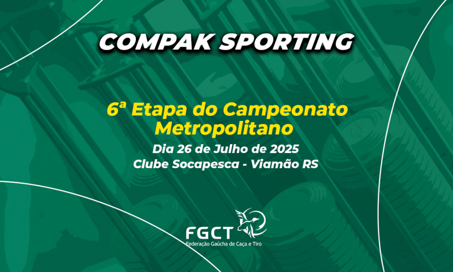 [PROVA REALIZADA] - 6ª Etapa do Campeonato Gaúcho - 26/7