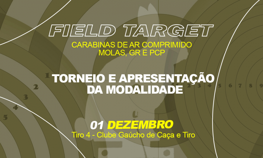 PROVA REALIZADA - Torneio de apresentação da modalidade Field Target