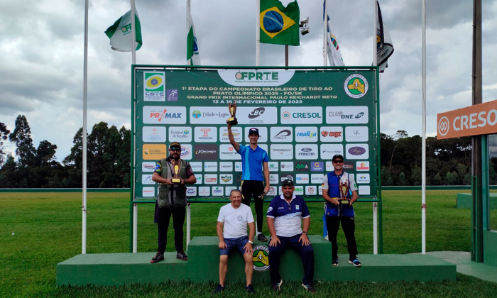 Equipe gaúcha de Skeet é ouro  no Grand Prix Internacional Paulo Reichardt Neto