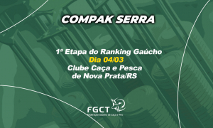 [PROVA REALIZADA] - 1ª Etapa do Campeonato Gaúcho - 04/03