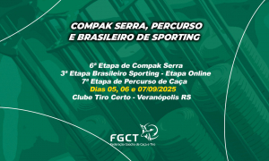 [PROVA REALIZADA] - 6ª Etapa Compak Serra, 3ª Etapa Brasileiro Online e 7ª de Percurso - 5 a 7/09