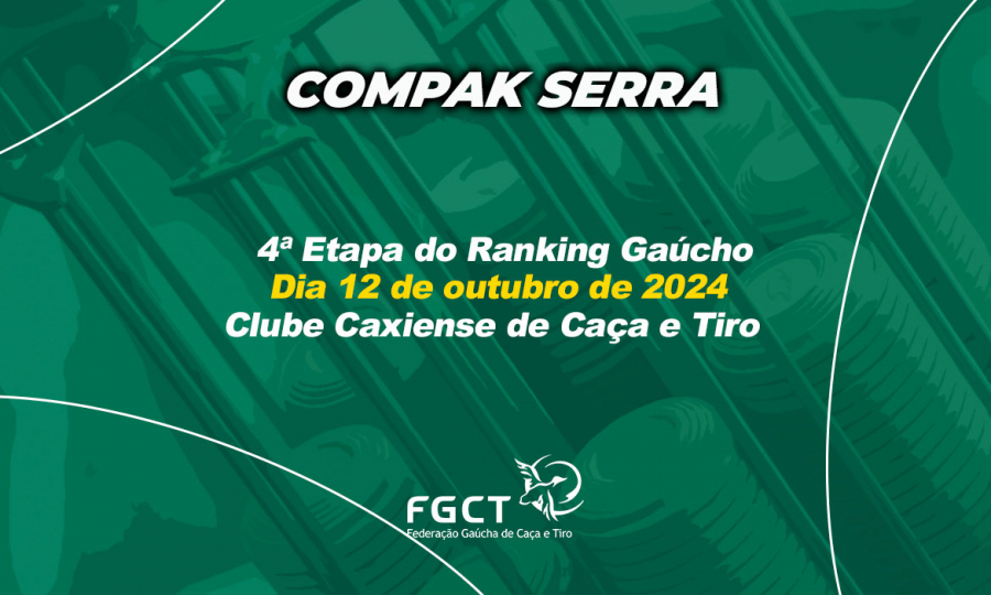 [PROVA REALIZADA] - 4ª Etapa do Ranking - 12/10