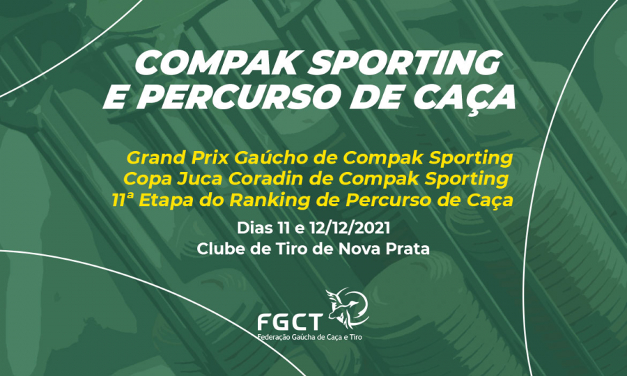 [PROVA REALIZADA] - Grand Prix Gaúcho de Compak Sporting e Percurso de Caça - 11 e 12/12