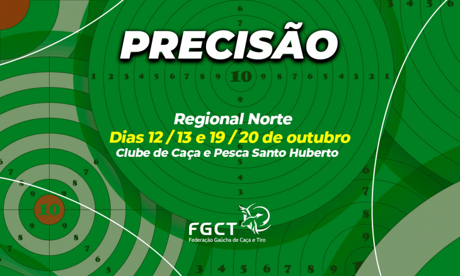 [PRECISÃO] - Regional Norte - 12/13 e 19/20 de outubro