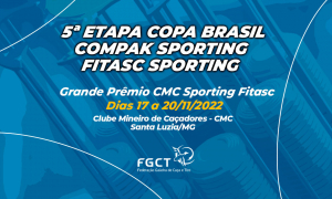 [PROVA REALIZADA] - 5ª Etapa - Grande Prêmio CMC Sporting Fitasc 2022 - 17 a 20/11